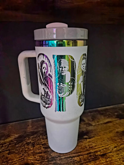 Spooky Horror Engraved 40oz Tumbler