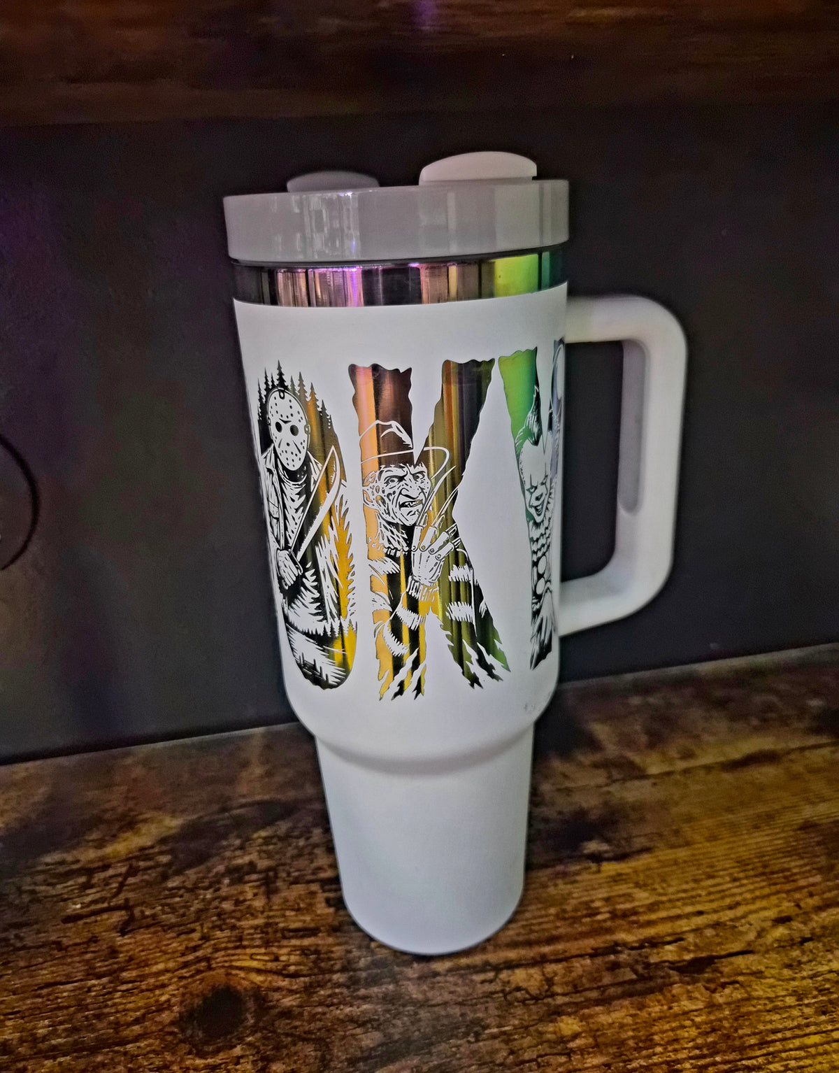 Spooky Horror Engraved 40oz Tumbler