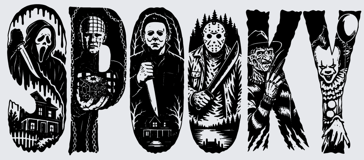 Spooky Horror Engraved 40oz Tumbler