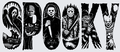 Spooky Horror Engraved 40oz Tumbler