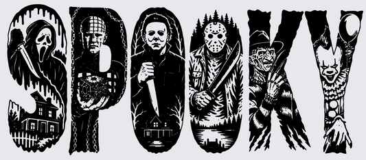 Spooky Horror Engraved 40oz Tumbler