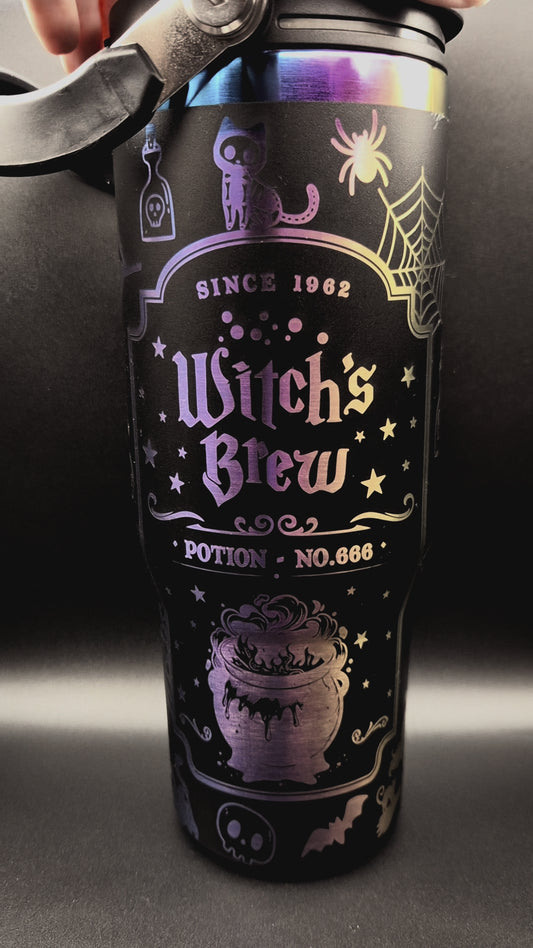 Witch's Brew Engraved 40oz Tumbler