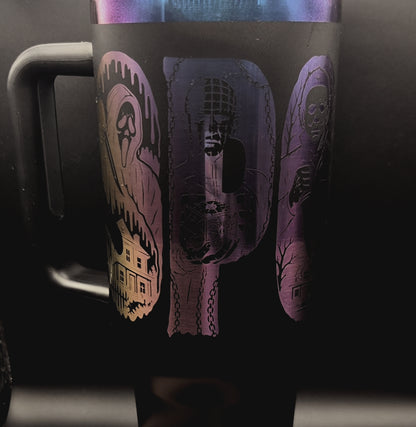 Spooky Horror Engraved 40oz Tumbler