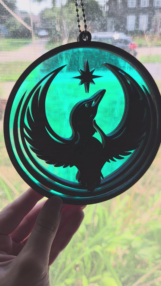 Rebel Loon Suncatcher