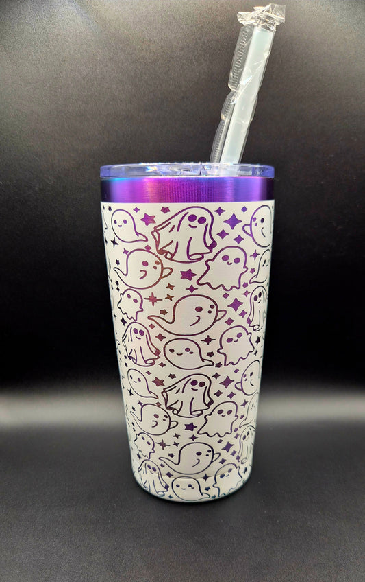 Ghost Party 20oz Engraved Tumbler
